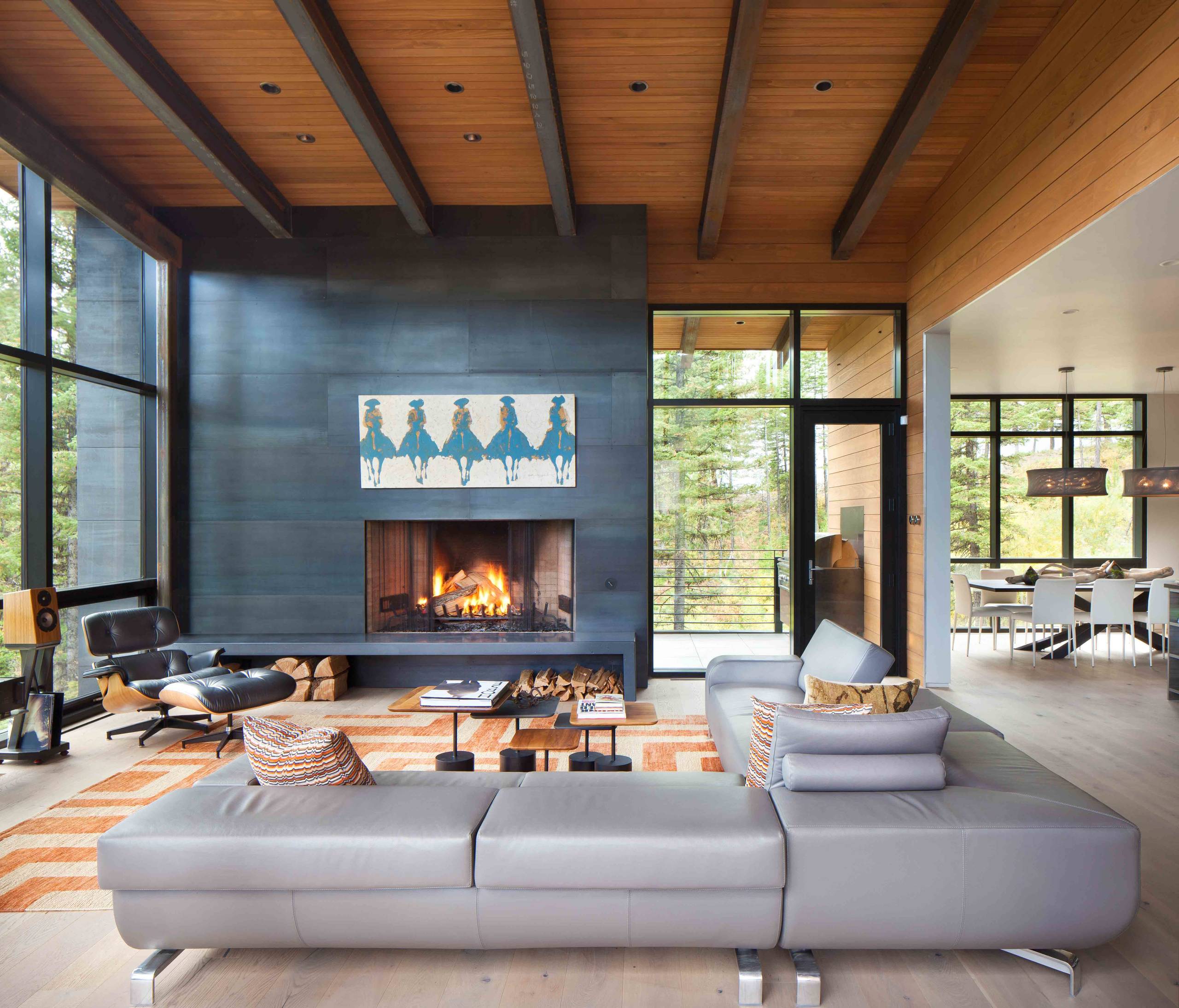 Hot Rolled Steel Fireplace Surrounds: Durable & Stylish Options